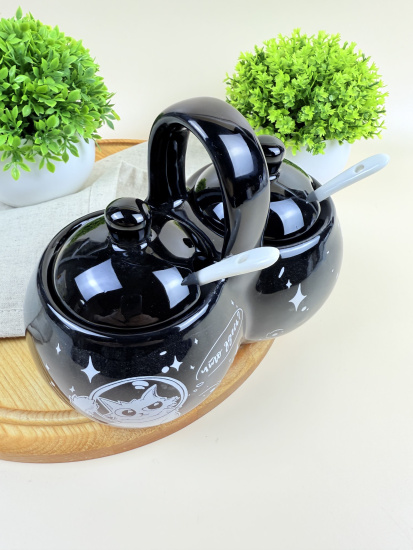 Соусница Lavenir "Космическое путешествие" 270/270 мл, 16*13*9,5 см HC230-С313 доломит 85875