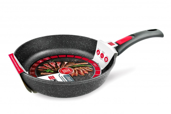 Сковорода 22 литая Индукция Гранит с/р L18022i Сковорода 22 литая Индукция Гранит с/р L18022i