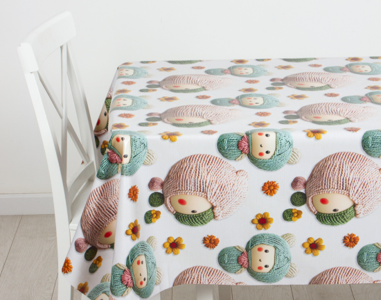 Клеенка "Mirror" 140см Домовенок GX-672В