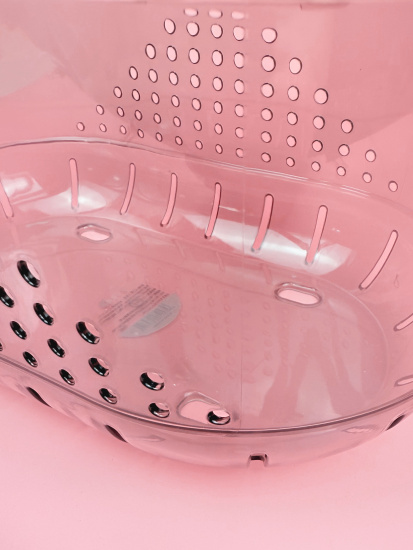 Корзинка для хранения с ручками 29*16*14см (пластик) цвет микс OLS-033А-31