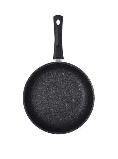 Сковорода 260/60мм со съемной ручкой,антипригарное покрытие(темный мрамор) смт263а