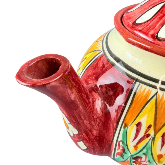 Чайник заварочный 1,0л красный