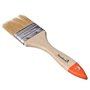 Кисть малярная плоская "Basic" нат.щетина 2"(682-004)