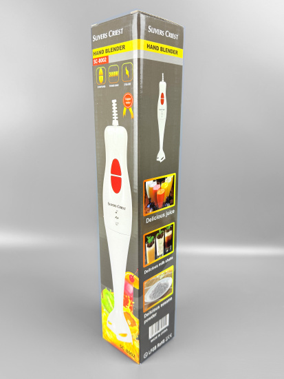 Блендер пластиковый, белый, 300Вт., 2 скорости. SC-8002 OLS-HC-11