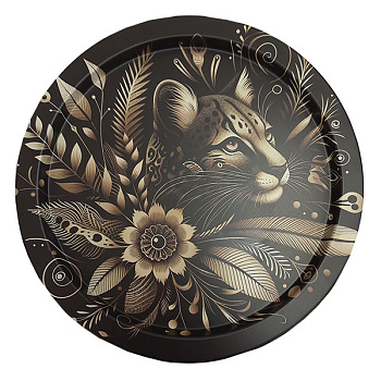 Поднос сервировочный жестяной "Лео" 310*310*17мм ID10092