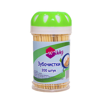 Зубочистки Wikky 200 шт. Зубочистки Wikky 200 шт.