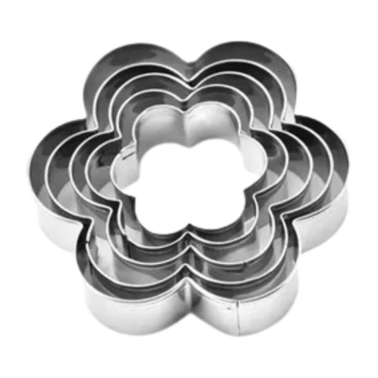 Набор форм для печенья 5шт. "Цветок" OLS-400-22