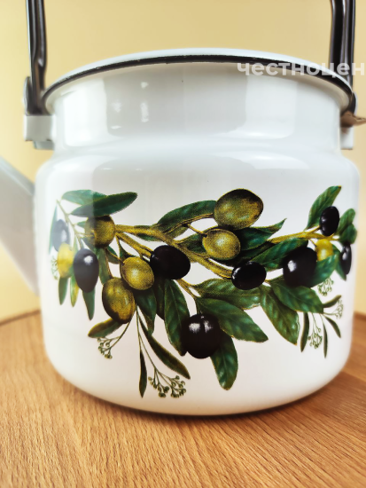 Чайник для плиты 2,0л С-2710П2/4Рч  "Оливковая ветвь"