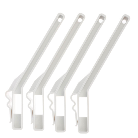 Сушилка на батарею Kuber Home, комплект 4шт, белая 452-142