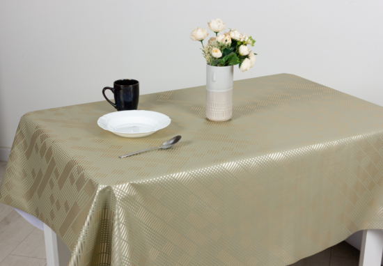 Клеенка Аурум Софт, 137 см, FJ83028-6, Фьюжн (олива) 14399,,