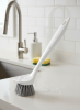 Щетка для посуды "Good" с прямой ручкой (белый) 223200129/01
