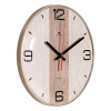 2526-006 Часы настенные "Рубин" "Классика" круг d=25см основание бежевое 