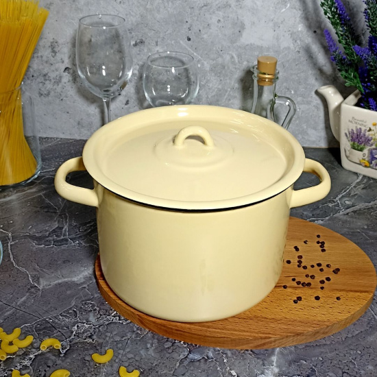 Кастрюля 4,5л 2с17 без рис.крем.