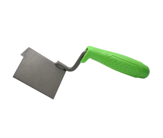Кельма для внешних углов 80*60*60мм, порошковая окраска,  пластиковая ручка 02-15-007