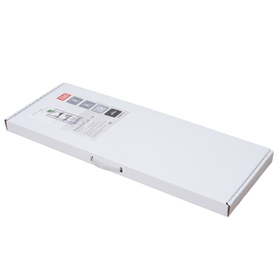 Стеллаж "Валенсия 14" (VALENCIA 14 Shelf rack) (Белый)