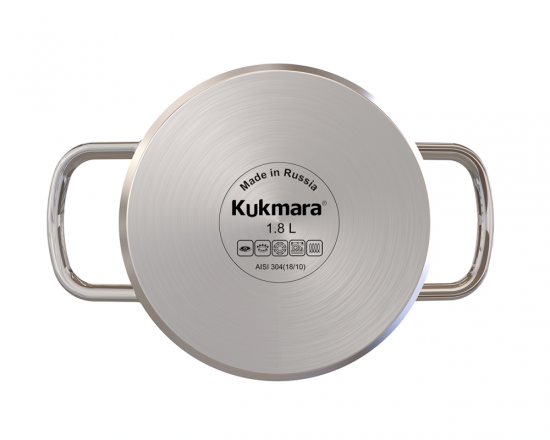 Кастрюля линии "SAFIA" 1,8л. д.16см,со стекл.крышкой SF-CA1816G