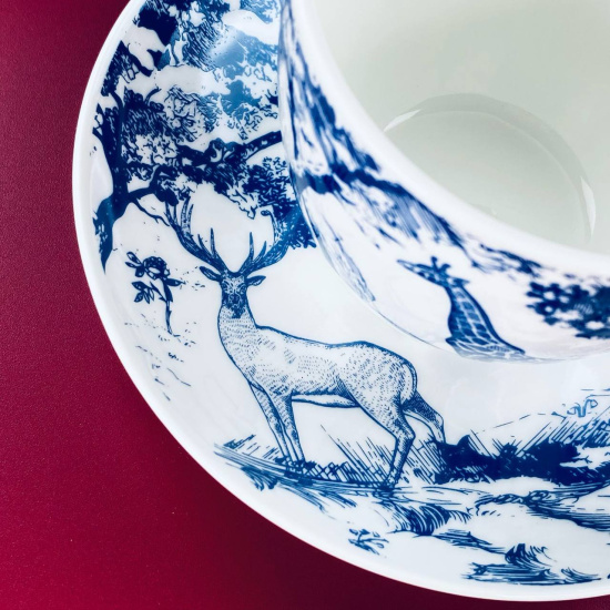 Чайный набор 260мл 12пр. в под.уп.(х6)Фарфор 133-432