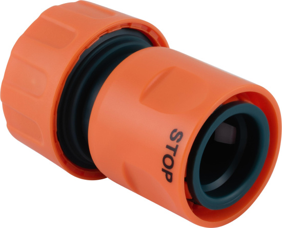 Коннектор IN GREEN GARDEN быстросъемный с аквастопом для шланга 3/4 PRACTIC GG557212055