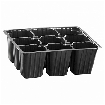 Кассета для рассады мини 9 ячеек 18*13,5*6см