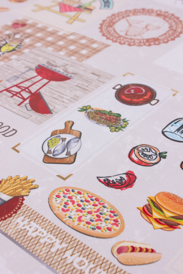 Клеенка 140см "Mirror" Пикник GX-271A