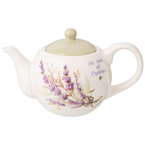 ЧАЙНИК AGNESS "ДУША ПРОВАНСА" 22,5*13,5*14,5 СМ 900 МЛ (КОР=12ШТ.) (358-2044)