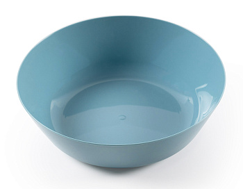 Тарелка глубокая "Натура" d170мм бирюзовая С946БИР