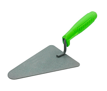 Кельма бетонщика (треугольник)  порошковая покраска, пластмассовая ручка 330*150мм 02-14-017