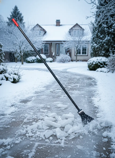 Ледоруб Б3 (кованный) Труба с пласт.ручкой вес 2,1кг (1100) 11491