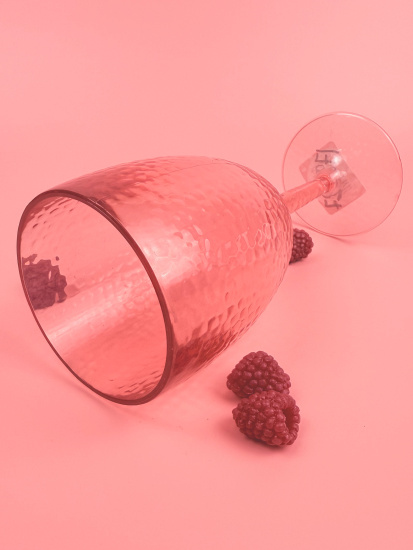 Бокал для вина 280мл пластиковый (цвет микс) OLS-179-27