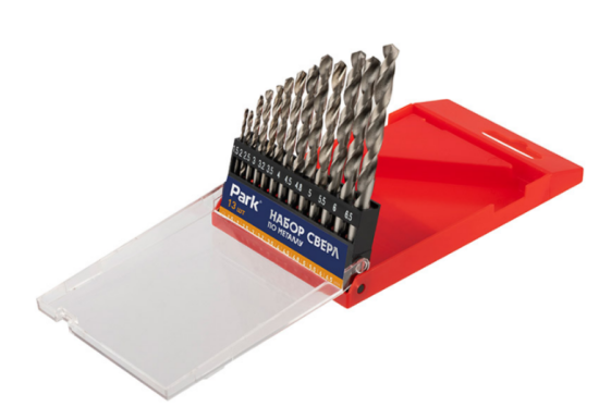 Набор сверл по металлу HSS 13шт (1,5-6,5мм) 107348