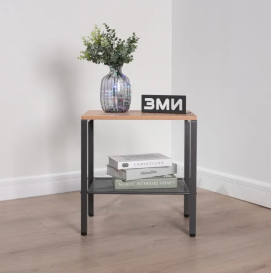 Тумба прикроватная "ТОРОНТО 12Л" (Графит)