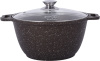 Кастрюля 4,0л со стекл. кр. АП (кофейный мрамор) кмк42а Кастрюля 4,0л со стекл. кр. АП (кофейный мрамор) кмк42а