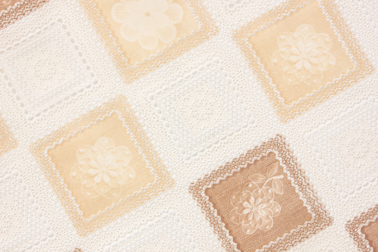 Клеенка 137см Lace Print CYM-211F-3 беж