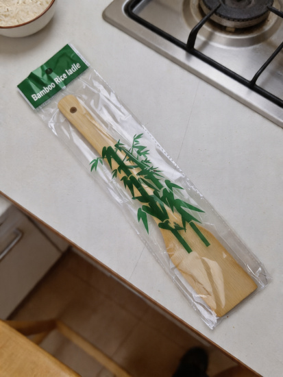 Лопатка бамбуковая 28см OLS-135-19