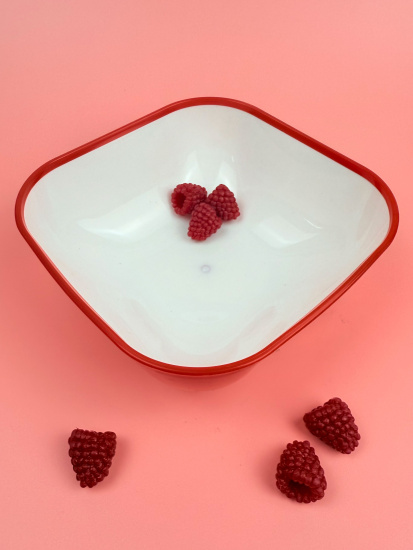 Миска пластиковая 800мл (цвет микс) OLS-179-21