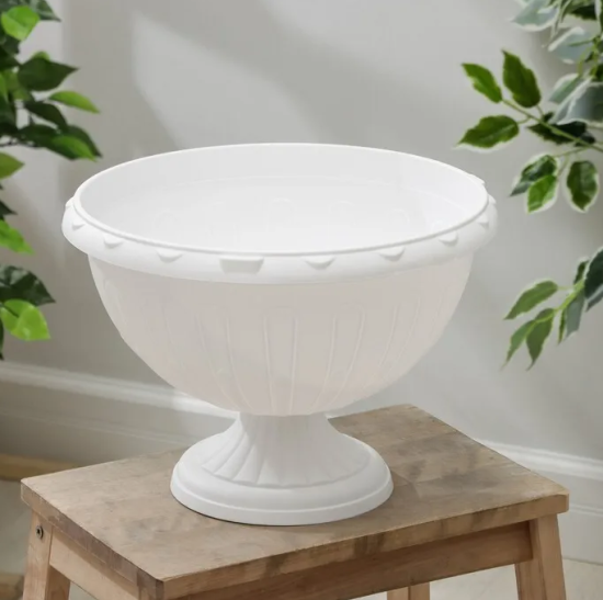 Вазон "Джулия" 8л (белый) М1389