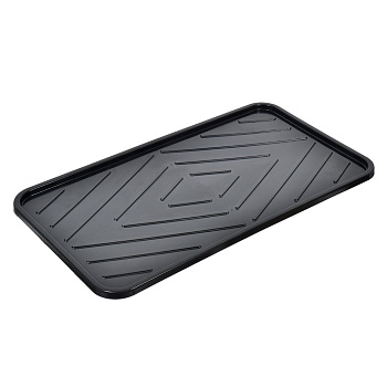 Лоток для обуви 63,5*35,4*1,3см черный (22352)