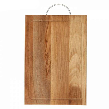 Доска разделочная с канавкой с мет.руч. 09-11