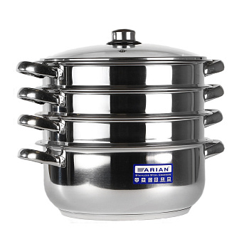 Arian Gastro Мантоварка 26см 3 секц  001-300 Arian Gastro Мантоварка 26см 3 секц  001-300