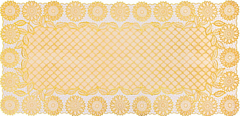 Салфетка Grace Лейс 30х30    LO-0905A ЗОЛОТО круг