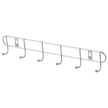 Вешалка 6 крючков ELINE-WH-2 (312057)