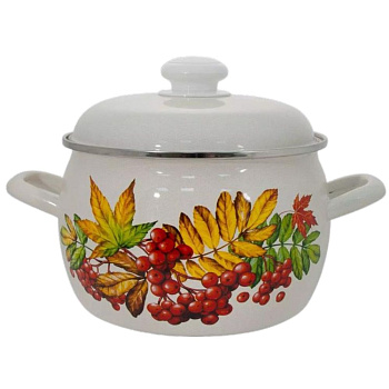 Кастрюля 5,0л "Рябина" С-4216АП2/4Жм