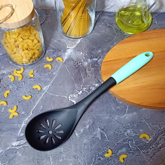 Ложка с прорезями из нейлона Mint OLS-710-42