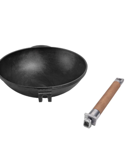 Сковорода WOK чугунная с ручкой, д.260 ТМ Гардарика 1126