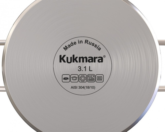 Сотейник линии "SAFIA" 3,1л.д.24см, со стекл.крышкой SF-STP3124G