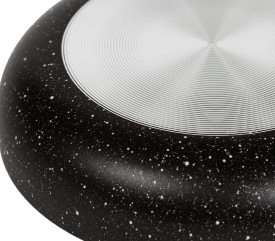 Сковорода 220 мм, 1 руч., б/кр, а/п. Easy Stone. Алюминий марки А5 6822152