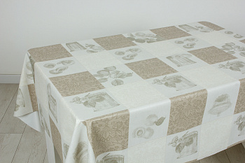 Клеенка Алегра, 137 см, Персики