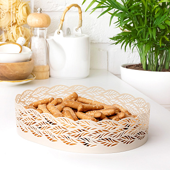 Сухарница "Эдем" (бежевый) М8471