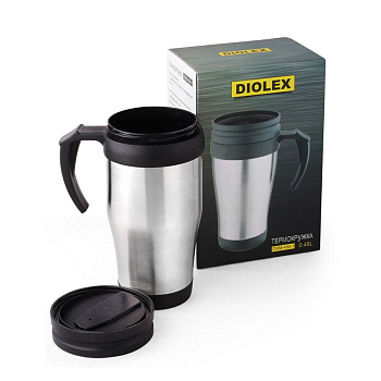 Термокружка 450 мл Diolex  DXM-450-1			