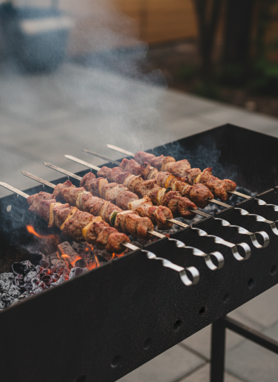 Шампур прямой 450x10x1,5 мм